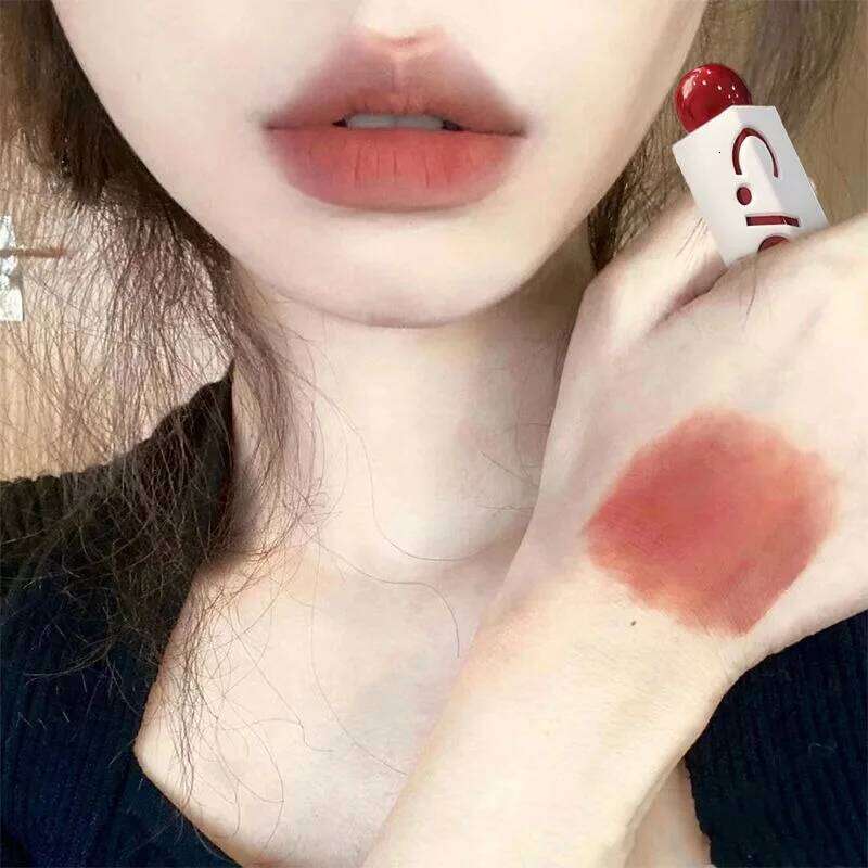 Sexy Red Velvet Gloss Waterproof Liquid Lipstick Lips Tint Mud Makeup Four Corners Matte Lip Glaze Cosmetics Z260310