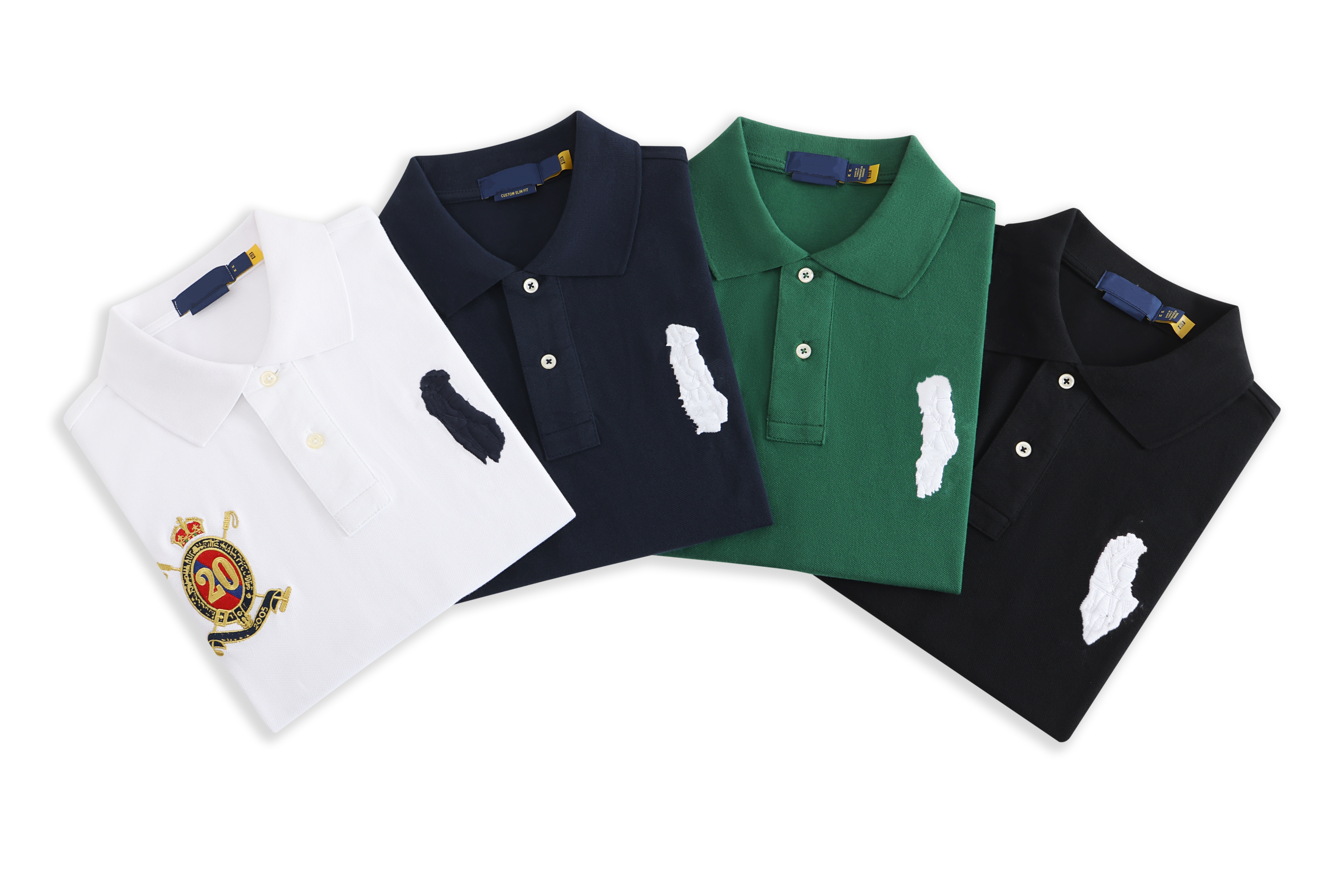 26ss Men's Designer T-Shirt Polo Shirt Fashion Top Luxury Polo Short-Sleeve Cotton T-Shirt Brand Logo Business Casual Collared Minimalist Classic Trendy T-Shirt