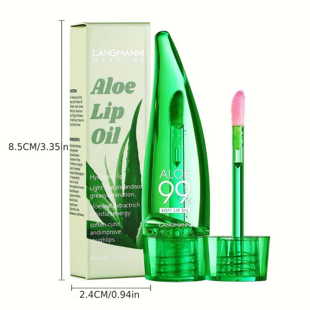 Aloe Vera Moisturizing Color Warm and Colorful Lip Oil Z260310
