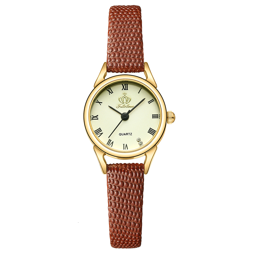 A Designer's Ladies' Watch,a Fashionable And Light Small Gold Watcha Simple And Elegant Niche Netted Women's Watches Men Designer Quart