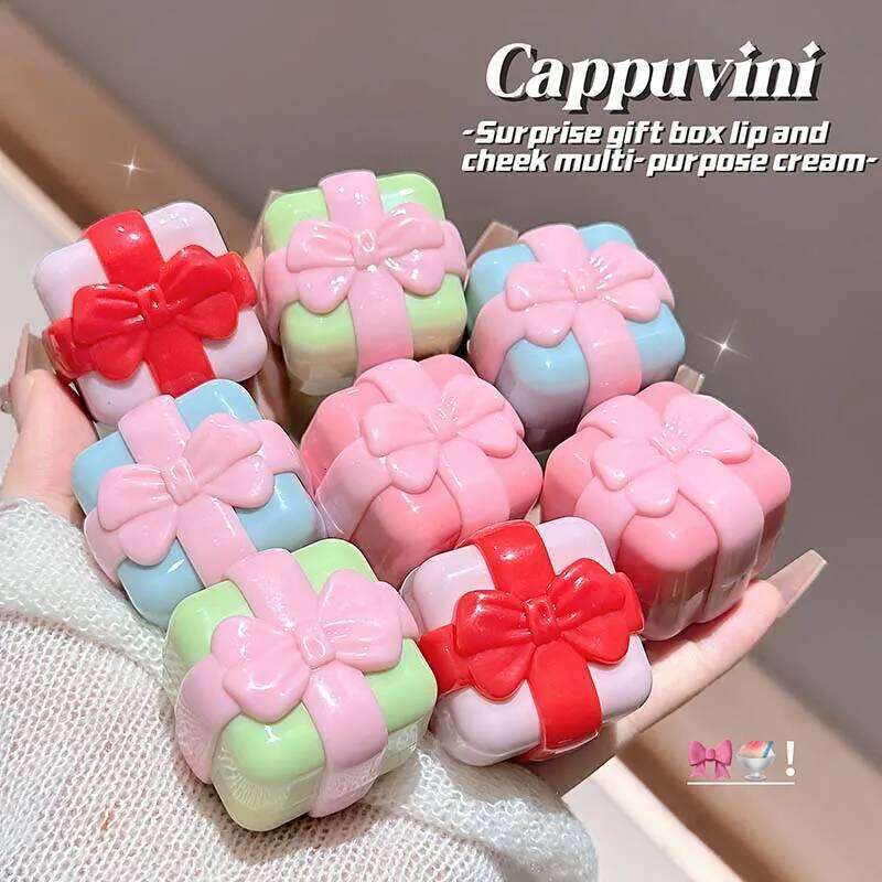 2 in 1 Matte Cheek Cream - Velvet Long Lasting Lip Tint Blush, Transfer Proof & Smudge Proof, JAR Makeup Z260310