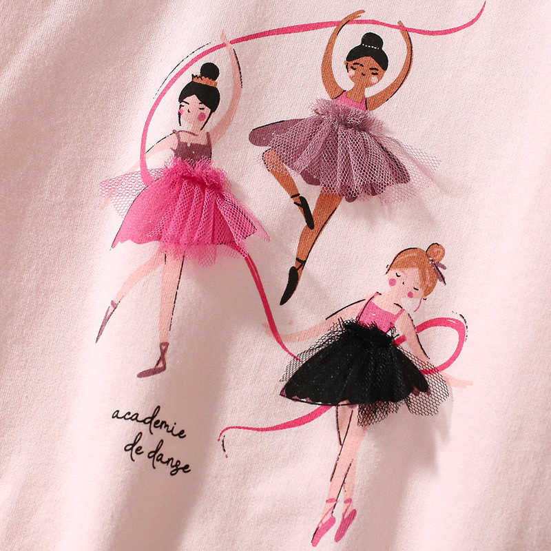 Little Maven New Girls Fashion Sweatshirt Set Childrens Autumn Long Sleeve Princess Set H260310