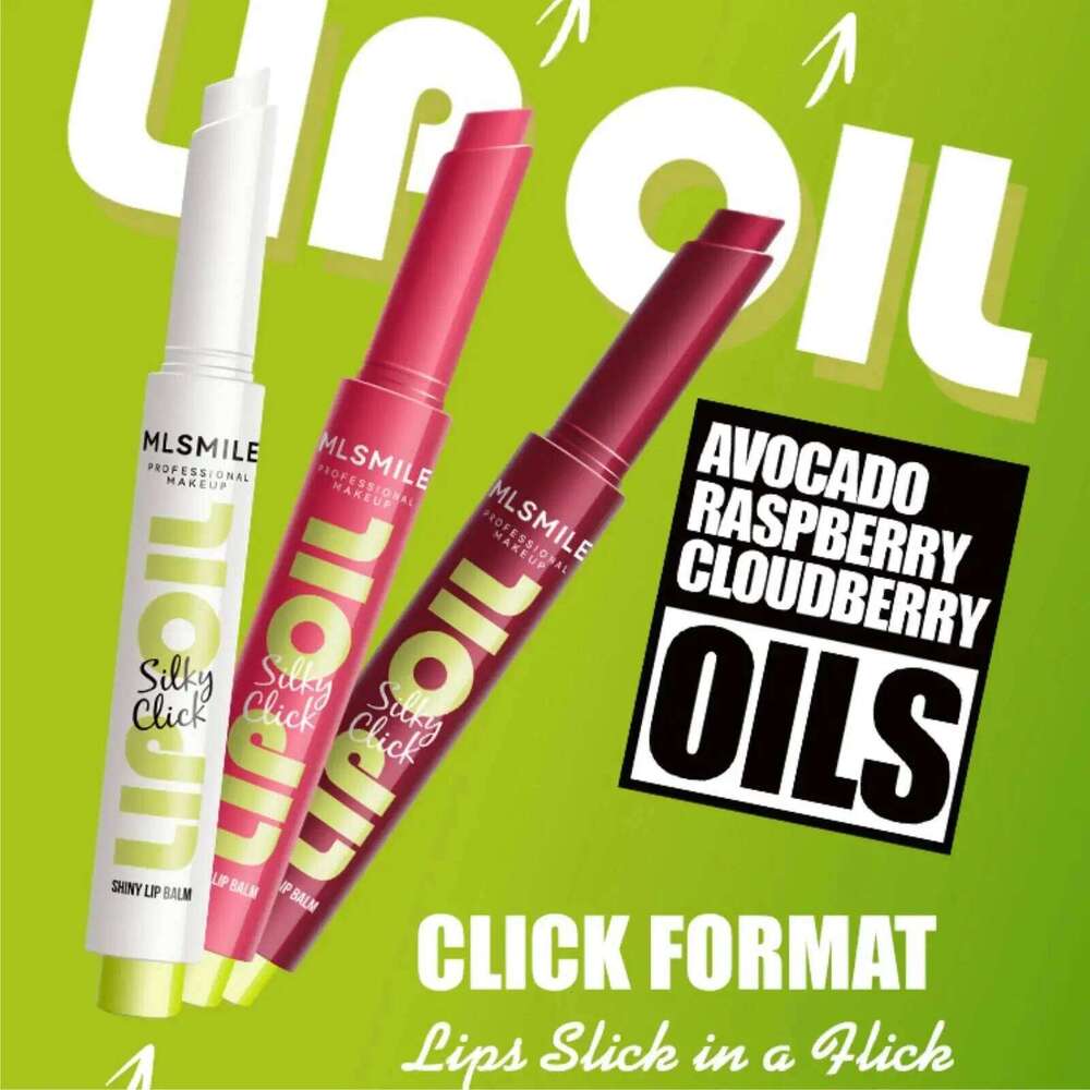 MLSMILE 3pcs Long Lasting Set Moisturizing Cream Tint Pearl Mirror Lip Gloss Easy Color Pressed Solid Lipstick Z260310