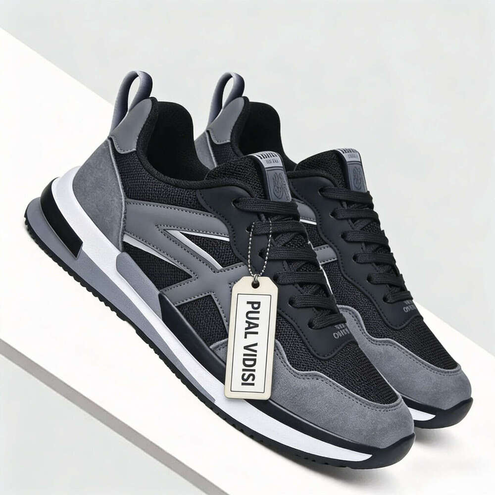 Casual Shoes Fashion Gifts Free Shipping Designer Shoes Thick Soled Retro Versatile Round Toe Lightweight Casual Sports Shoes For Mens Size 35-40 - view 4