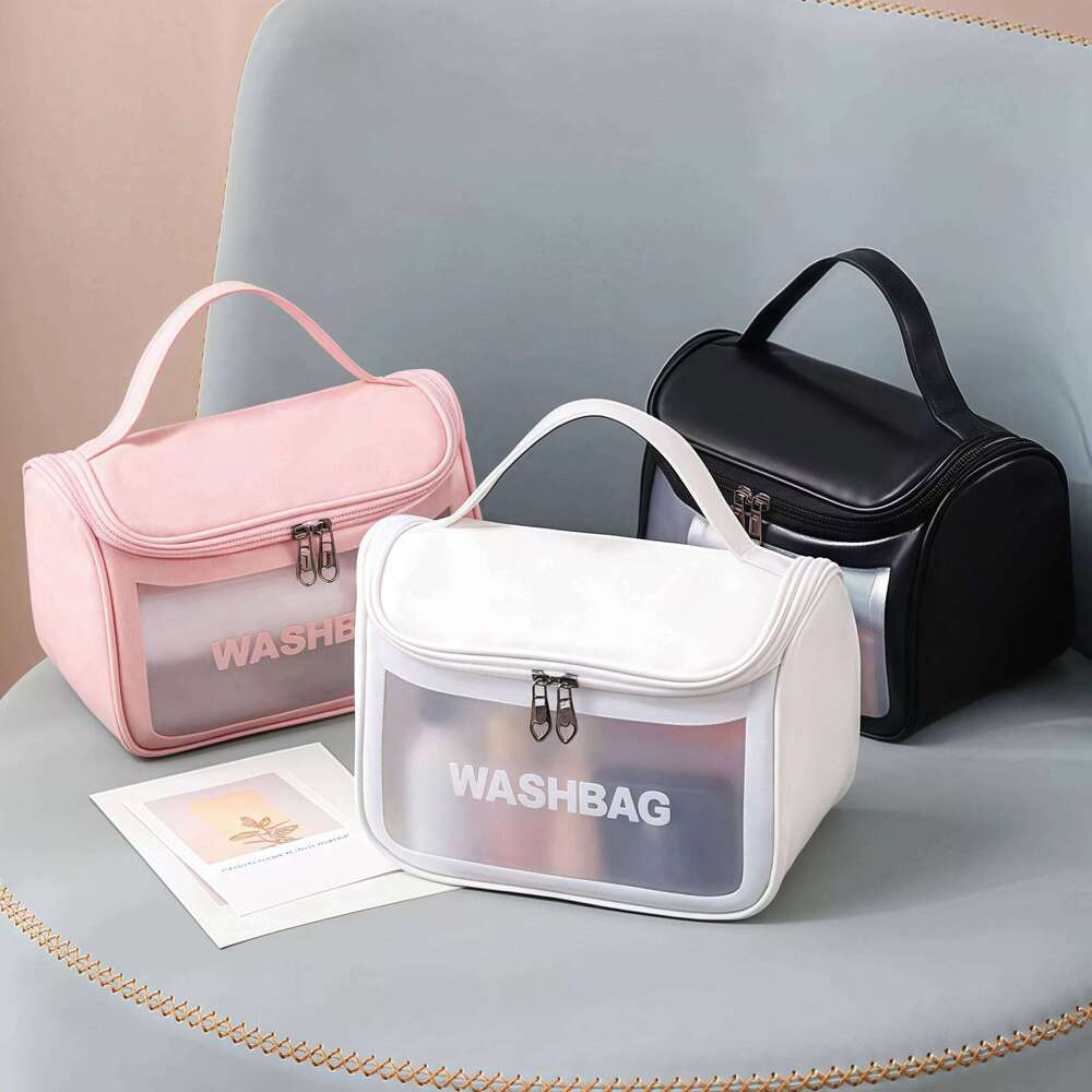 Ins Style Multifunctional Women's Cosmetic Hand Wash Portable Waterproof Swimming Bag Home Travel Organizer XJ260310