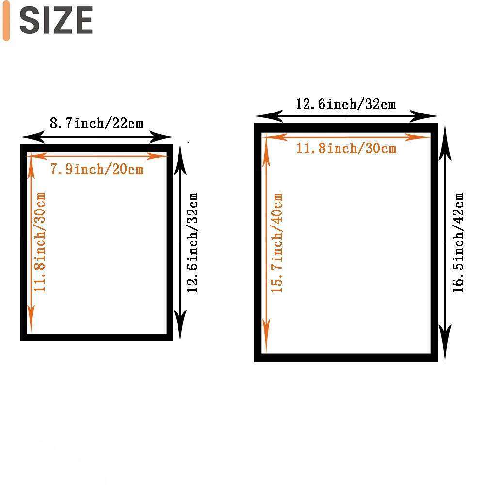 Custom Posters PVC Transparent Decoration Photo Frame Suitable for Hanging on The Wall or Desktop Display Gift H260310 - view 7