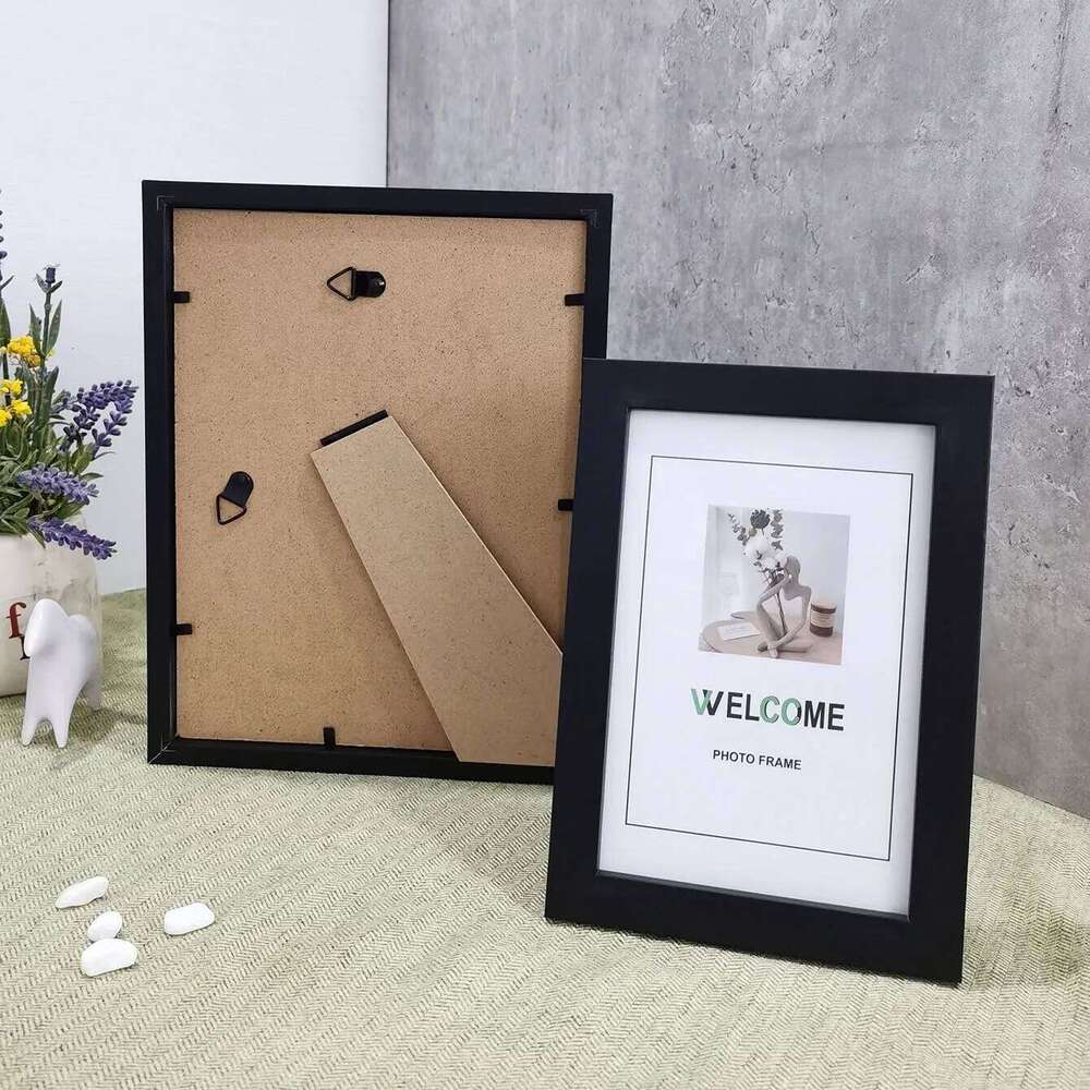 Wood Photo Picture Frame 10x15cm/15x20cm/20x25cm/A4 - Desk or Wall Hanging, Commemorative Gift, Home Decor H260310 - view 7