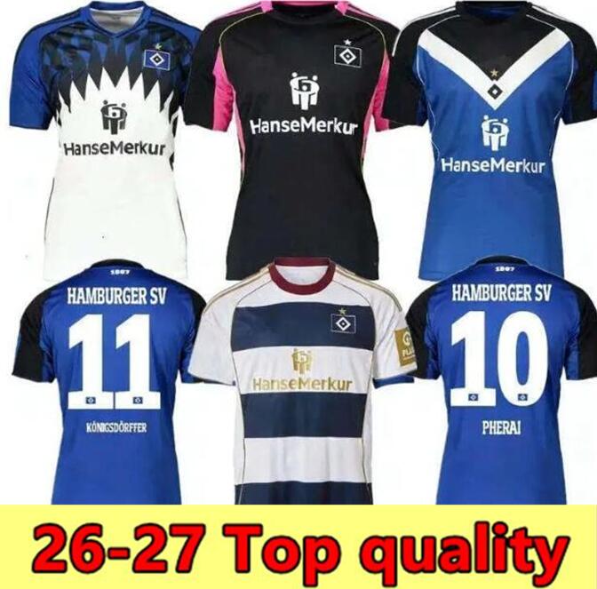 25/26 Hamburger SV Soccer Jerseys VAGNOMAN ONANA LEIBOLD REIS KITTEL GLATZEL DUDZIAK 2024 2025 HSV men Kids kit football shirts Uniform
