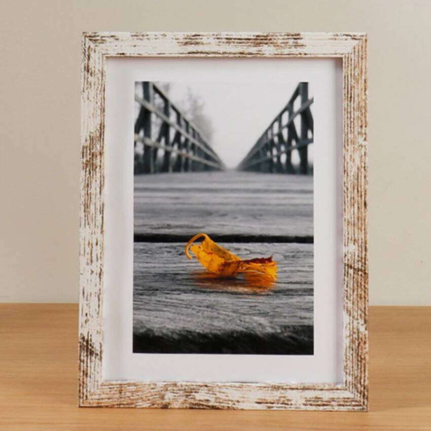 Wood Small Wall Hanging With Plexiglass 9X13 13X18cm wooden Picture Frame For Pictures Photo Decor H260310 - view 3