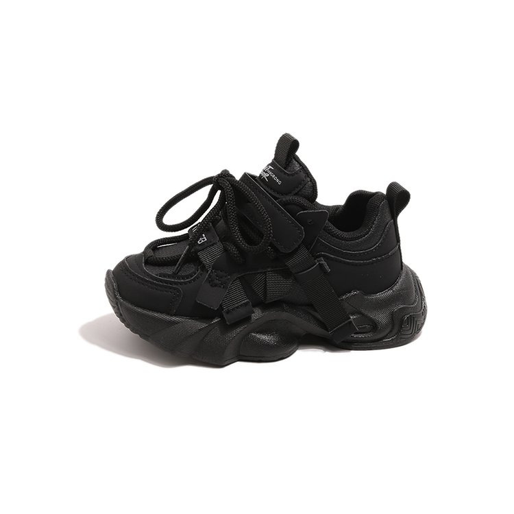 free shipping designer shoes for kids running shoes grey black Fashionable and versatile outdoor sneakers sport shoes