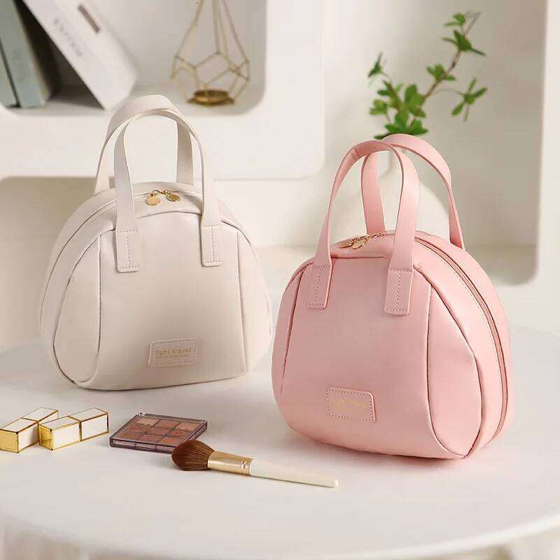 Maillard cosmetic PU waterproof portable travel toiletry storage bag large capacity XJ260310