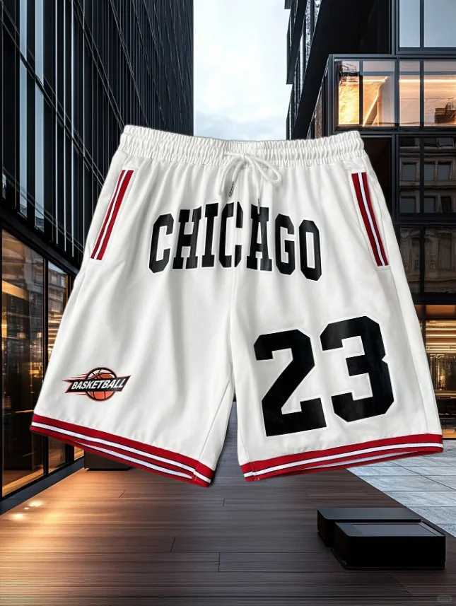 NEW The 2025/26 Summer Mens Shorts for Running Sports Casual and Fashionable 3D Digital 23 Print Are Soft and Comfortable N260310