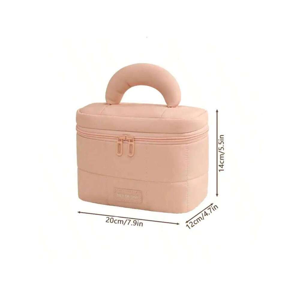New zipper handbag makeup pouch daily large capacity cosmetics portable hand-held storage bag XJ260310