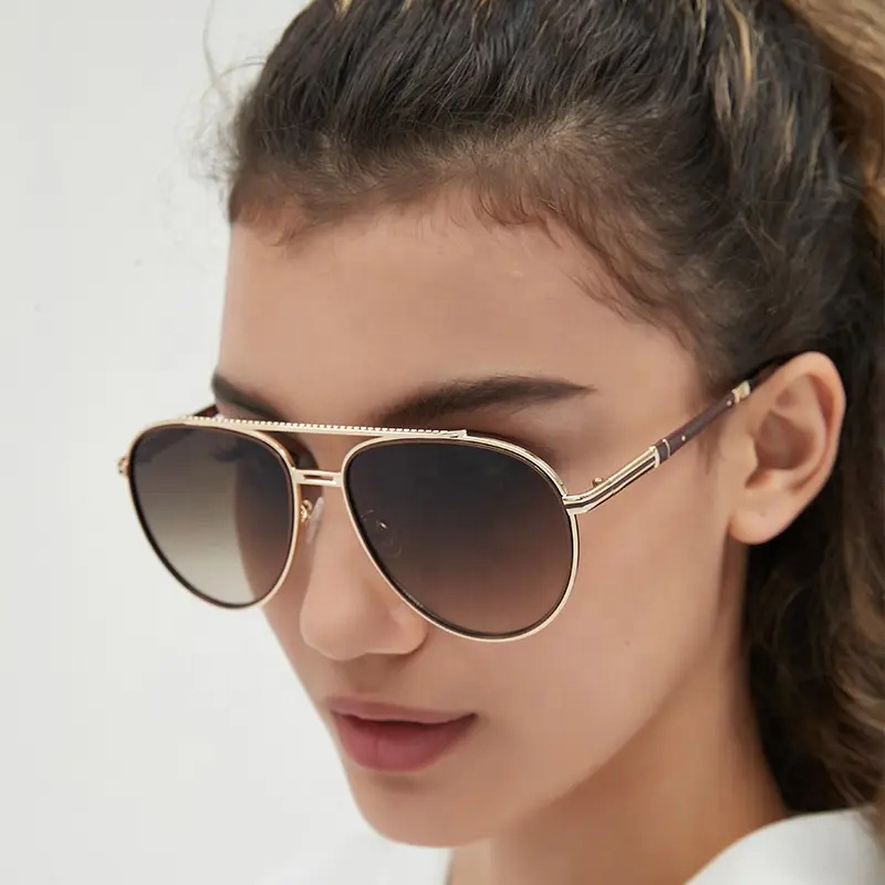 Clearance Fashion Toad Frame Sunglasses 2A810 European and American Driver Retro Sunglasses Men's and Women's Cross border Luxury Glasses