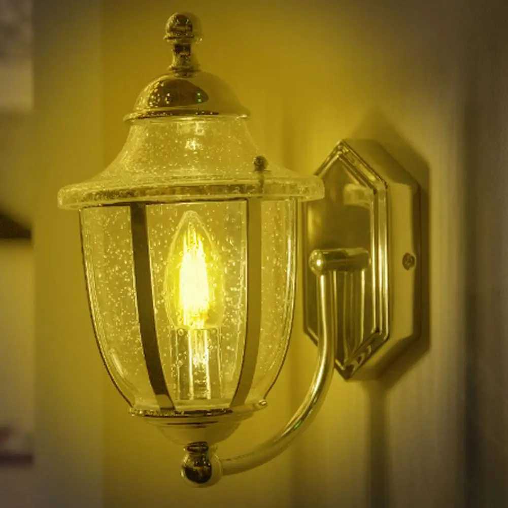 6Pcs/set E14 Light Bulb 220V 10W 100LM 2700K Transparent Warm Color C7 Incandescent Tungsten Night Lamp Bulb Dropship H260310