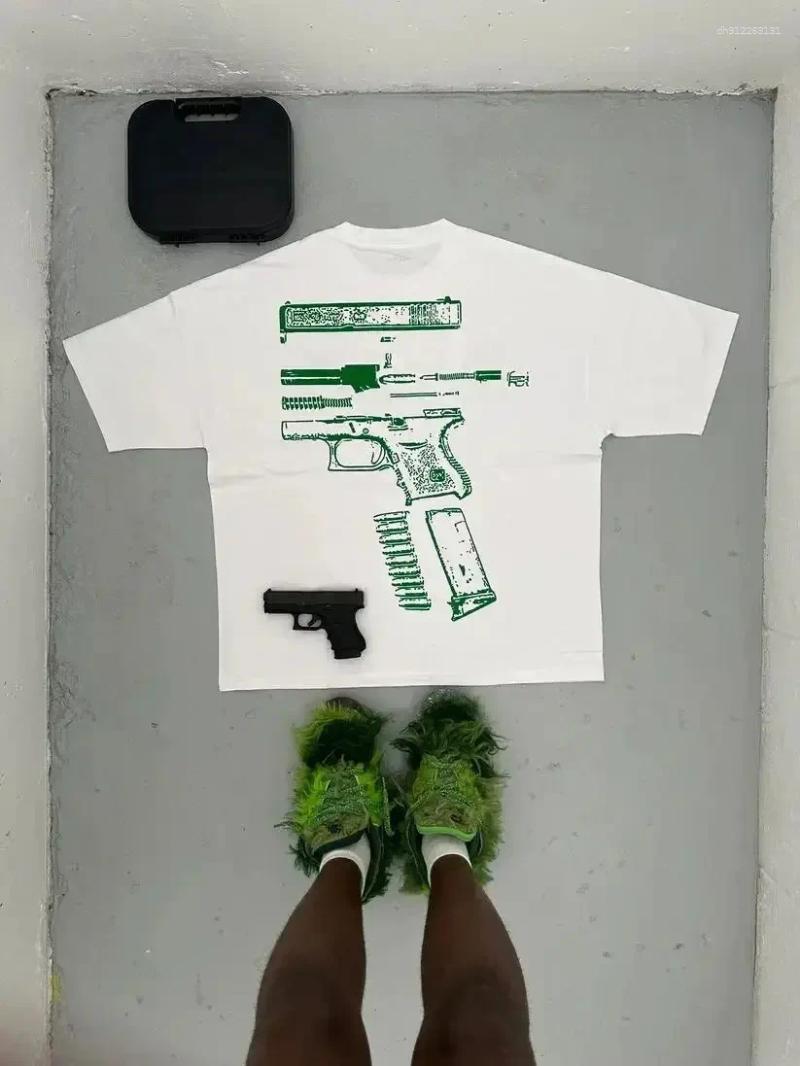 Men's T Shirts Kixkz Fashion Brand Summer Harajuku Loose Women T-shirt IN WE TRUST Letter Print Oversize Tee Short Sleeve Men Clothing - view 7