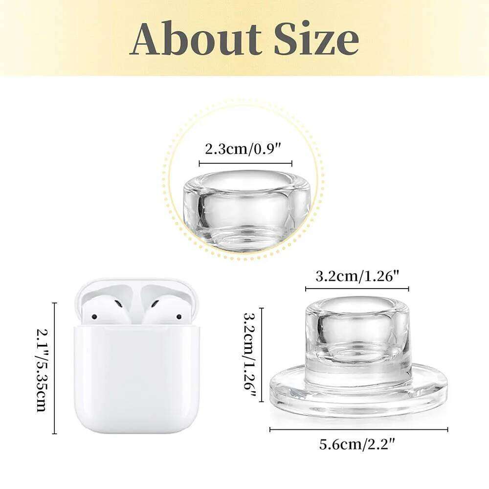 Candlestick Holders Clear Short Tapered Candle Holder for Table Centerpiece Wedding Party Advent Christmas Home Decorations H260310