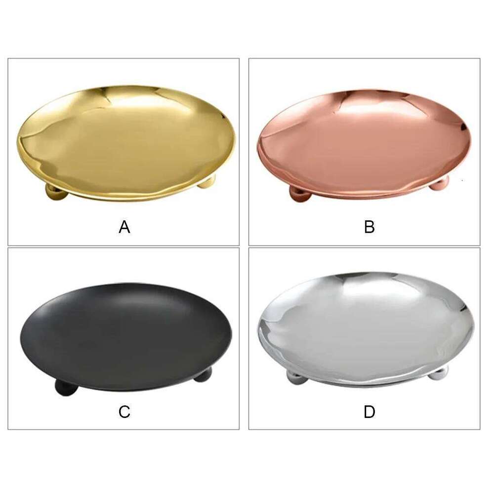 Candle Holder Round Candlestick Stand Wedding Party Festival Decoration Pillar Washable Plate Household Hotel Gold H260310