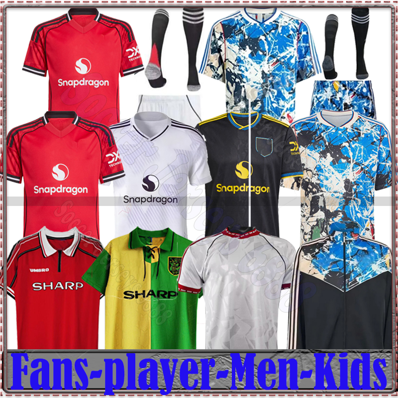 25 26 27 United Shi Jiugui Soccer Jerseys GARNACHO HOJLUND MARTINEZ YORO football shirt B. FERNANDES Football Shirts men kids kits Retro MAINOO ZIRKZEE AMAD Jacket