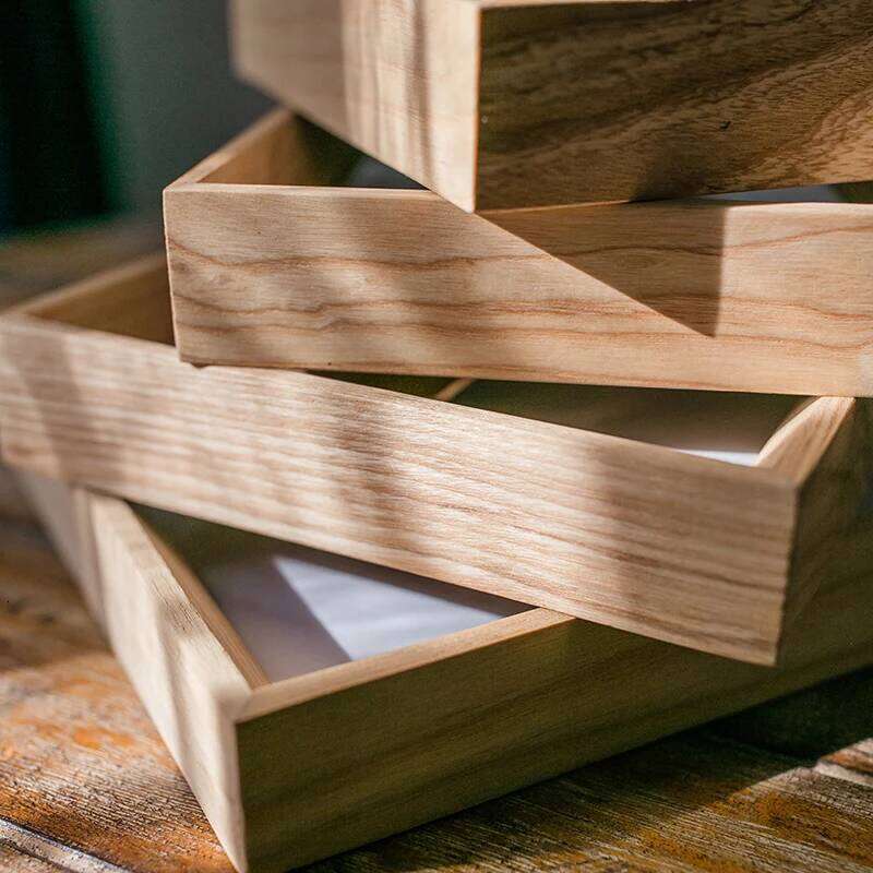 Ash Frame Japanese Style Wooden Photo Display 7/8/10 Inch Picture Frames Natural Wood Desktop Decoration H260310 - view 4
