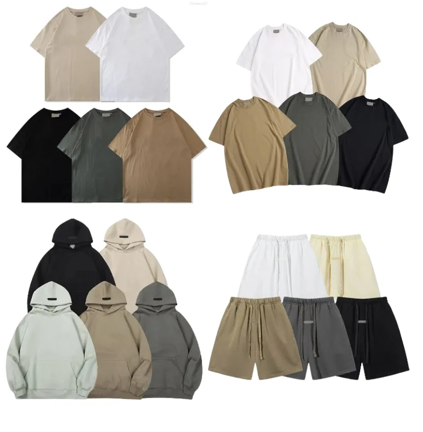 Men's Hoodies 25SS Luxury Design Back Two Rows Flocked Letter Logo Fashion Brand High Street Oversized Hoodie Sets Made of pure cotton 1:1 with logo