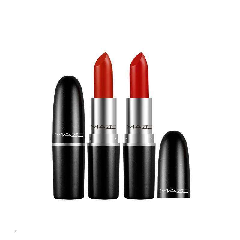 Bullet nose fog face matt moisturizing retro mouth red lipstick not easy to fade while holding makeup Z260310