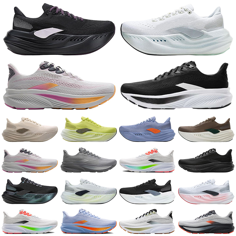 Brooks Running Shoes Designer Outdoor Sneakers fashion men women brookshoes Adrenaline GTS 23 Hyperion Max Ghost Glycerin 21 Mens Trainers Sports Tennis