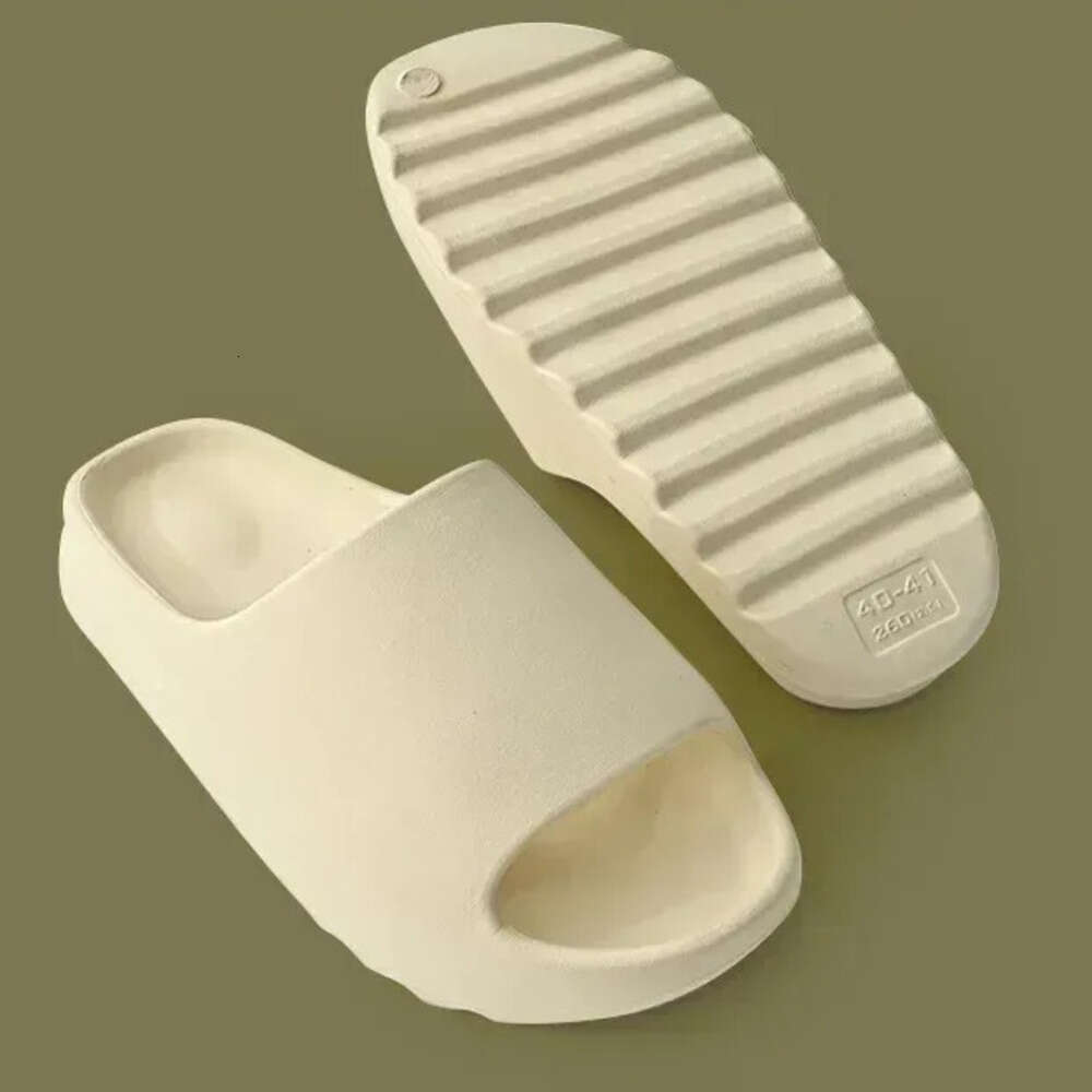 Slippers EVA Slides Thick Sandals Soled solid color Womens Flip Flops Mens Fashion Summer Home Soft Bottom Beach shoes