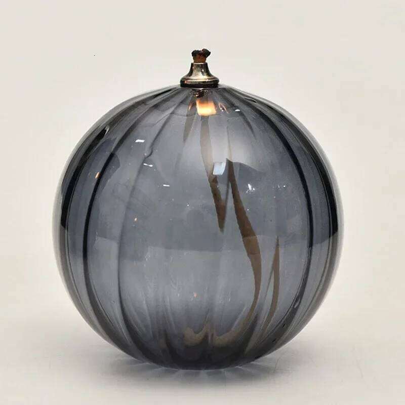 Handmade Oil Lamps, Candle Women, Lamp for Home Decor, House Warming Gifts New Home, Refillable Glass Lantern H260310