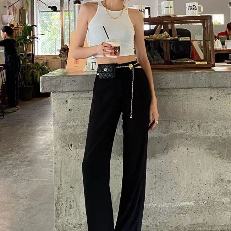 Free Shipping Retro Women's Small Golden Ball Waist Chain Top Luxury Fashion Shoulder Bag Designer Bag Chain Trendy Brand Belt Bag Retro Waist Be