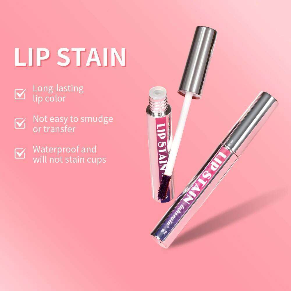 Stain Peel Off Korean Matte Lip Tint Liquid Lipstick 24 Hours Water Resistant Lipsticks Lips Stick Free Shipping Makeup Ink Z260310