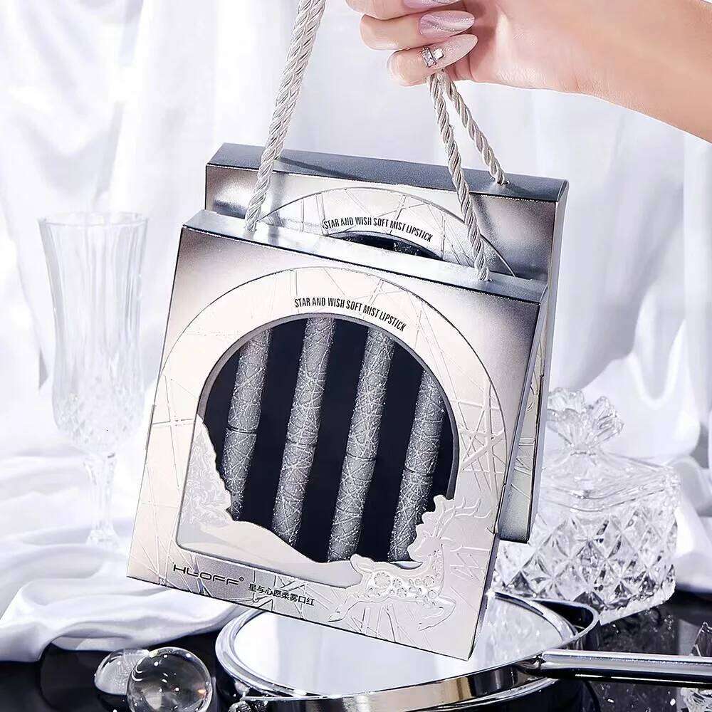 Lipstick 4 Colors Matte Long Lasting Waterproof Matt Stick Tube Nude Red Lips Makeup Natural Lip Tint Cosmetic Kit Z260310