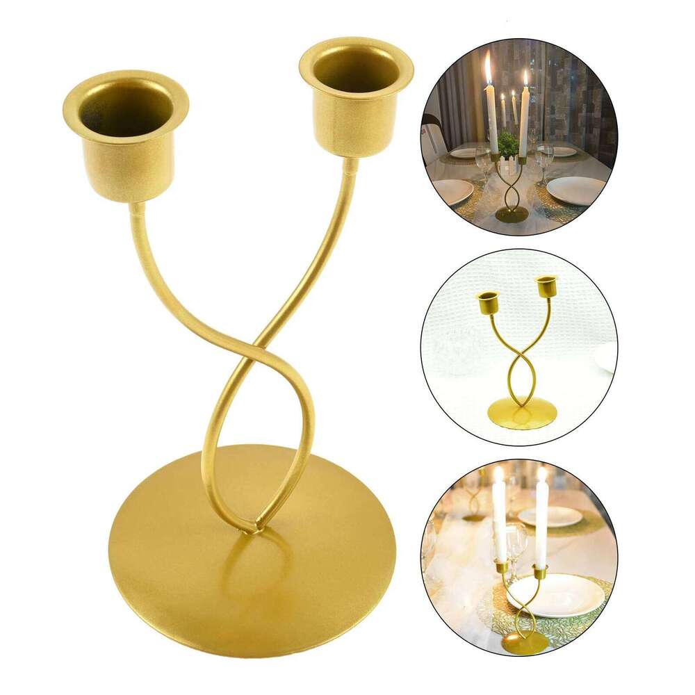 Candle Pillar Candles Stable Base Table Centerpiece Candlestick Holder for Mantel Fireplace Dining Desktop Home Decor H260310