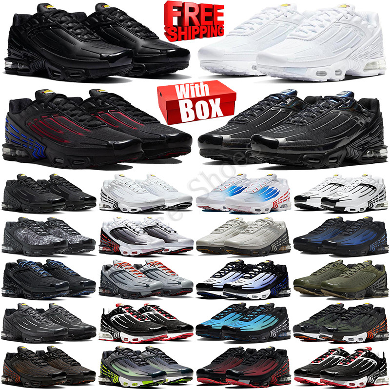 Free Shipping With Box Designer tn tns tnss plus 3 tnshoes sneakers Running Shoes trainers for mens shoe schuhe men chaussures schoenen trainer