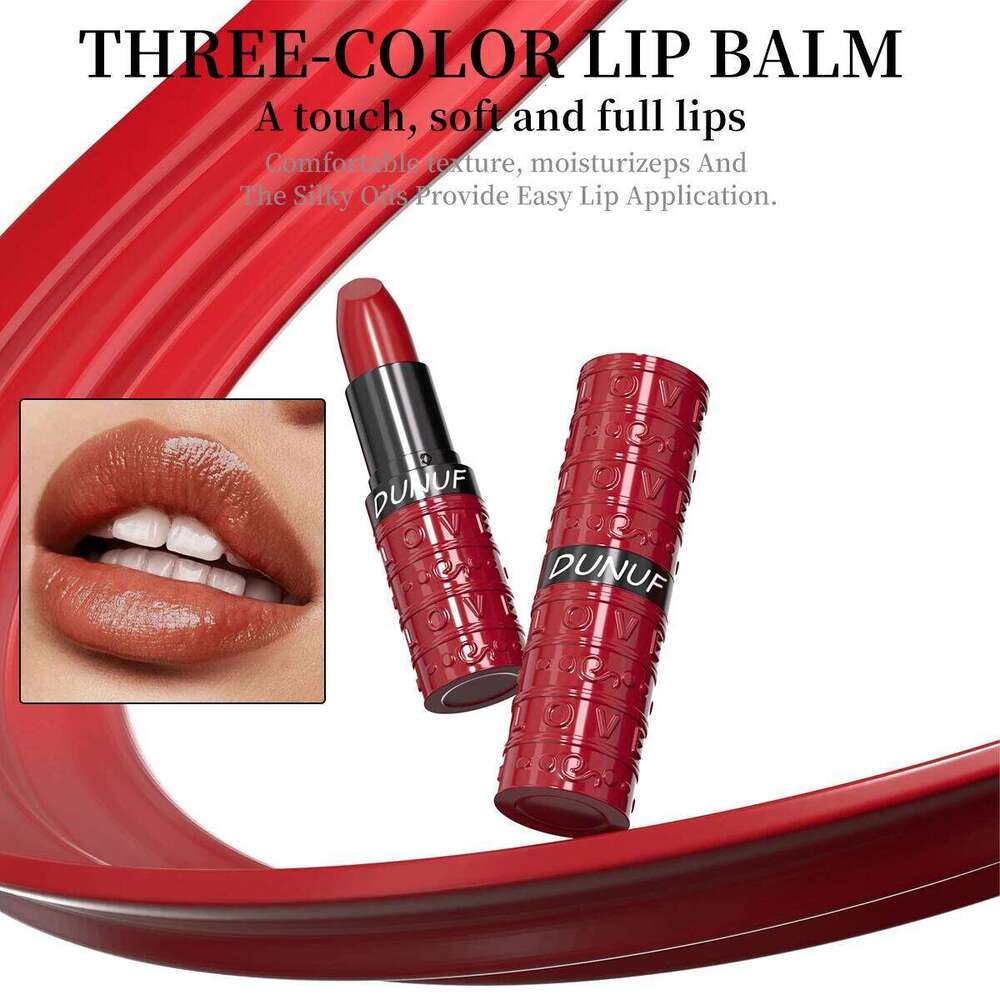Moisturizing Gloss Non-sticky Reduce Lip Lines Brown Red Nude Lipstick Perfect Choice For Winter Z260310