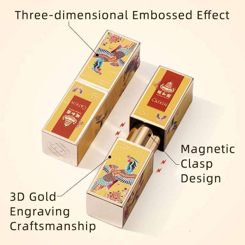 CATKIN Summer Palace Semi-Matte Lipstick Long Lasting for 24HLightweight Soft and Ultra Hydrating Lipsticks Z260310