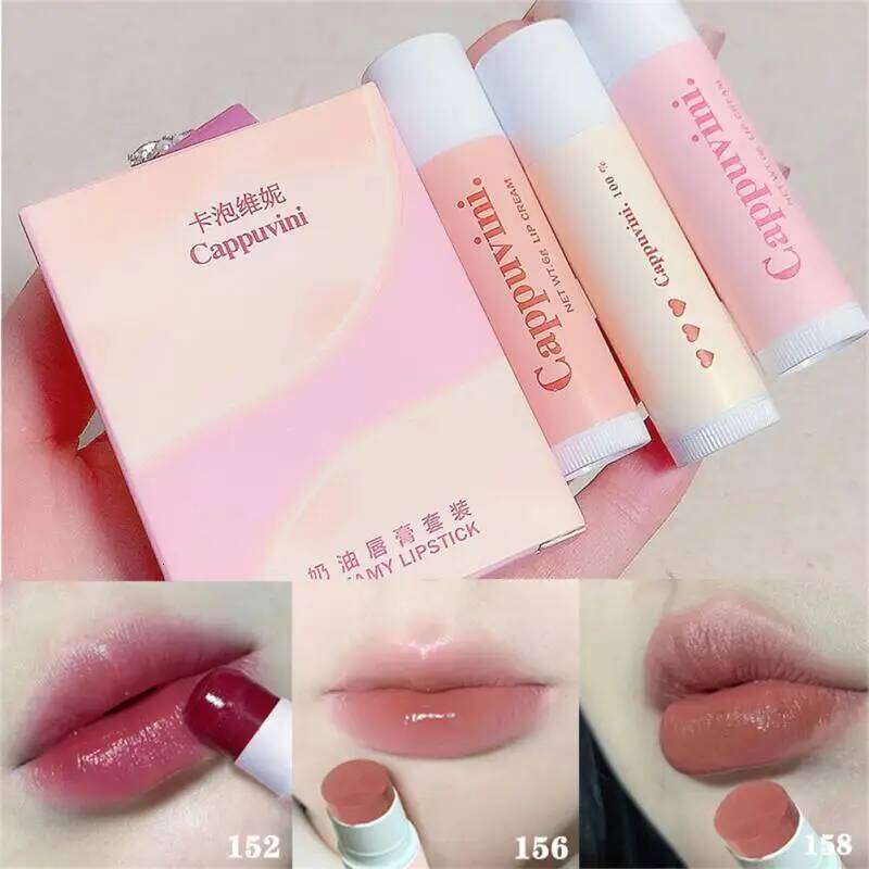 1/3pcs Colored Jelly Lipstick Waterproof Moisturizing Nourishing Glaze Long Lasting Color Lock Lip Tint Beauty Cosmetics Z260310