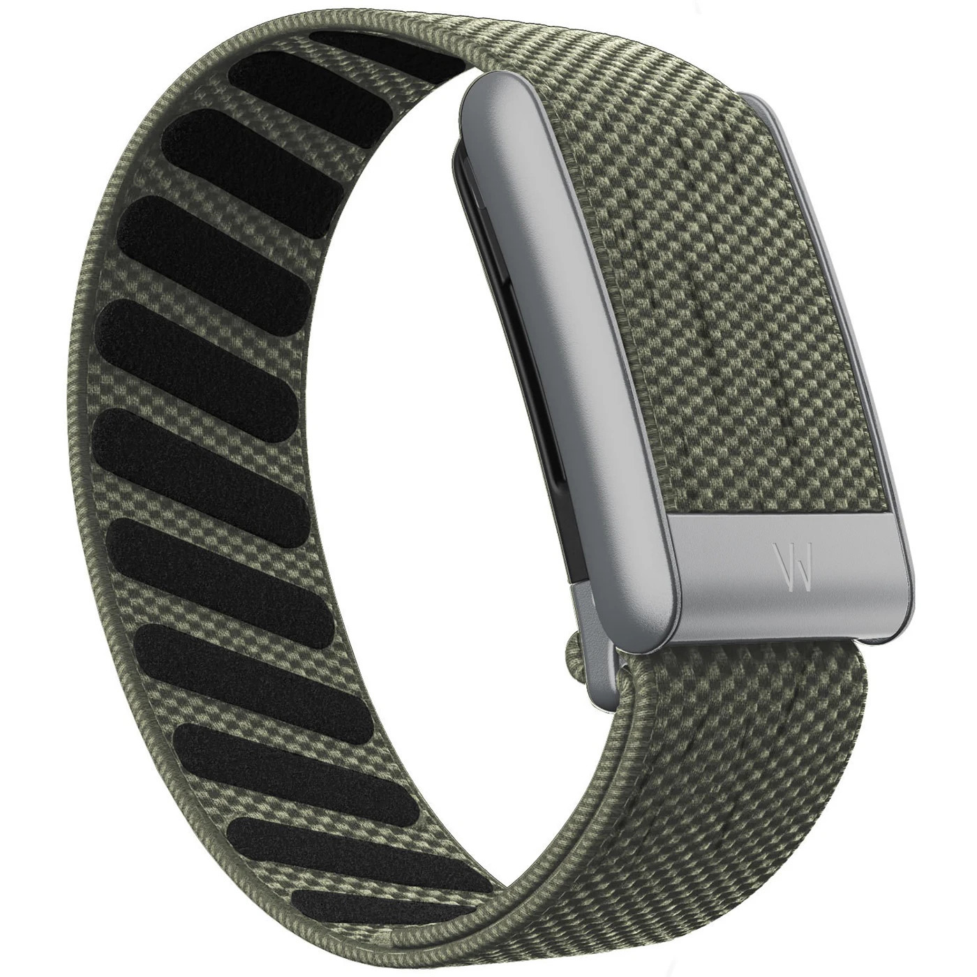 Suitable for Whoop 50/LIFE wristband elastic band sports nylon strap sports replacement wristband MG with matte silver U-sh 260302