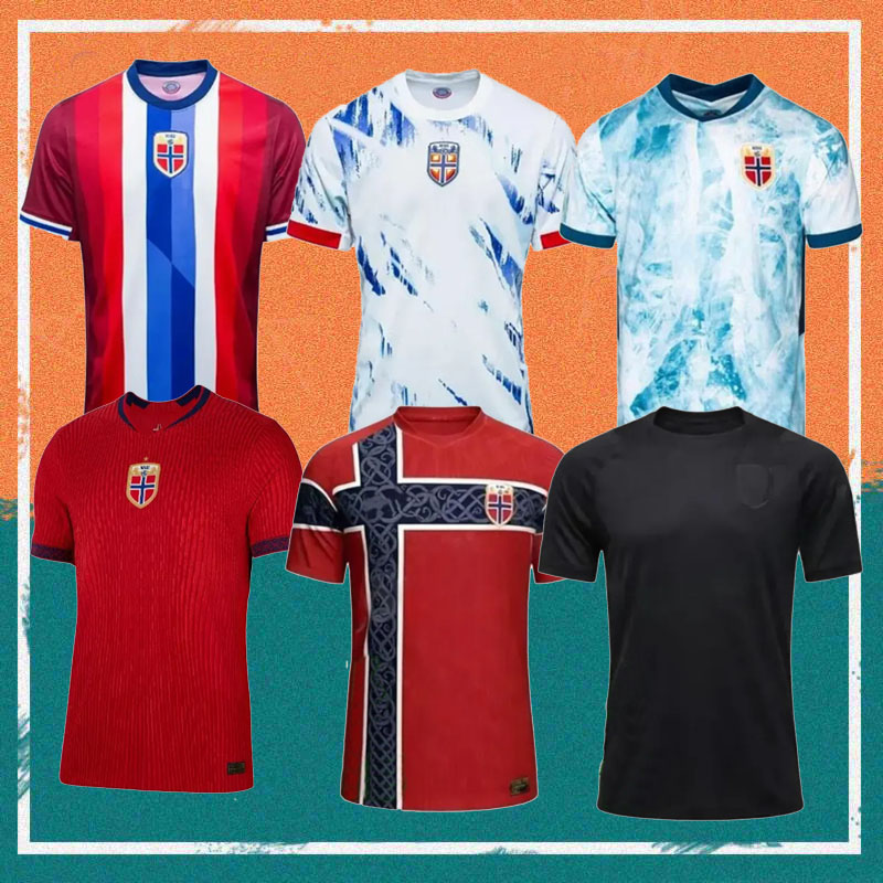 2026 Norway Haaland Soccer Jerseys 26/27 Odegaard SOLSKJAER Sorloth BERGE RYERSON Shirt national team Football Uniforms