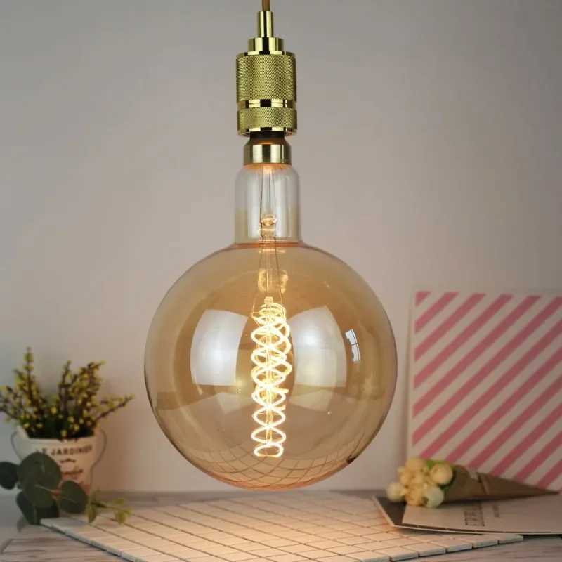 Large Size Bulb Big Decorative Led Bulb 200mm Diameter Edison Bulb E27 G200 6W 220V Super Warm Home Decoration H260310