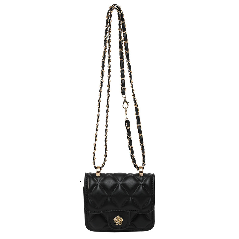 2026 New Niche Designer Bag Chain Small Bag Hand-held Top Luxury Fashion Shoulder Bag Versatile Internet Celebrity Mouth Red Envelope Mini Coin Small 