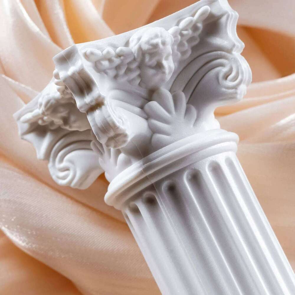 Candlestick Greek Column Statue Pedestal Sculpture Indoor Dining Room Garden Landscape Desktop Home Decoration H260310