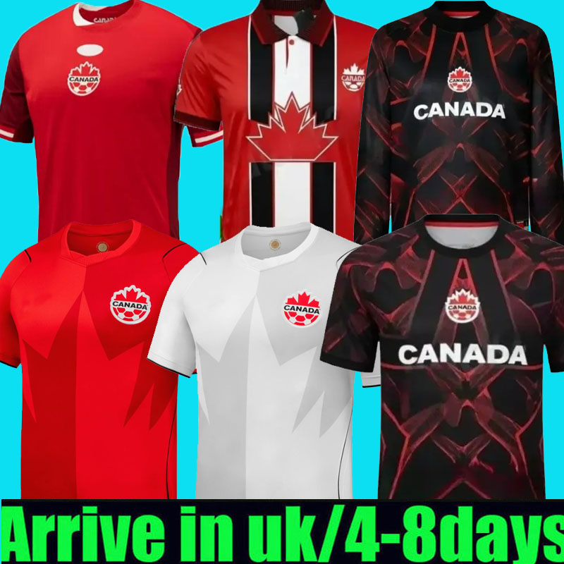 2026 Canada Soccer Jerseys MEN KIDS KIT WOMEN Uniforms national team DAVIES J.DAVID LARIN 26 27 UGBO CAVALLINI MILLAR EUSTAQUIO FRASER football shirt T home away