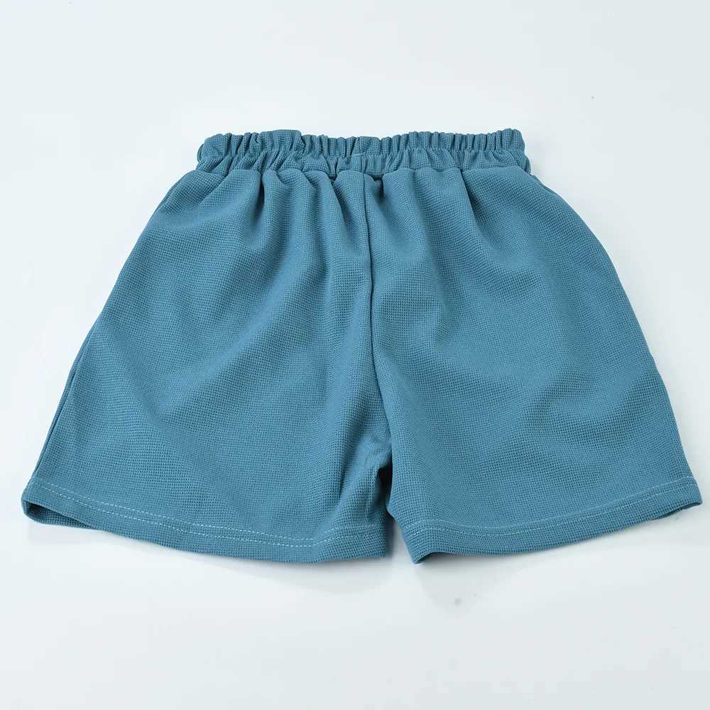New Summer Childrens Shorts Casual Stretch Waist Soft And Cool Solid Color Casual Shorts Kids Shorts Sportswear N260310