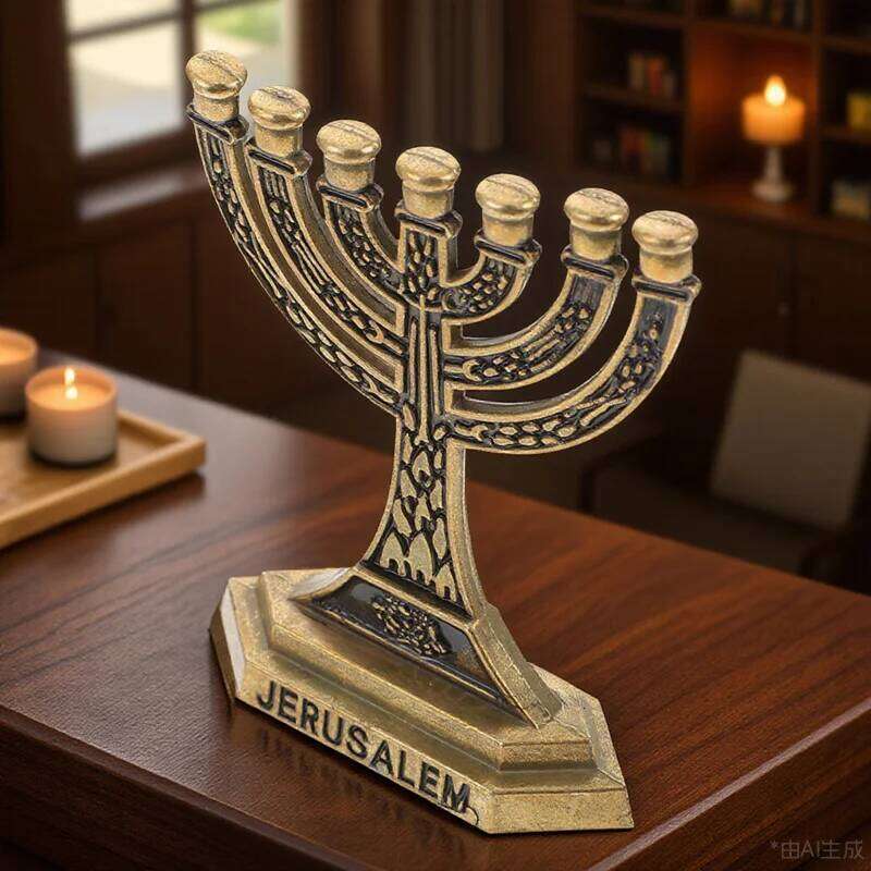 7-Branch Alloy Holder Retro Style Table Centerpiece Decorative Taper Candlestick Wedding Dinner Room Desktop Ornament H260310