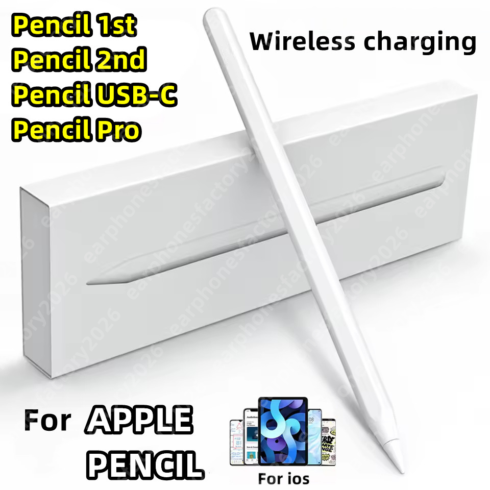 OEM Quality Pencil 2 Stylus Pen For iPad Pro iPad mini iPad Air Magnetic wireless charging Pencil Pro with pop up animation Pencil 2nd Gen USB C Pencil 1st Generation