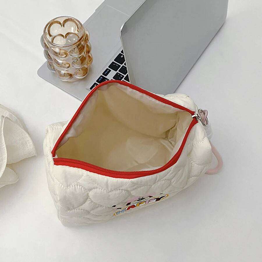 Cute Dog Portable Large Capaci Makeup Travel Toiletry Skin Care Product Storage Handheld Cosmetic Bag XJ260310