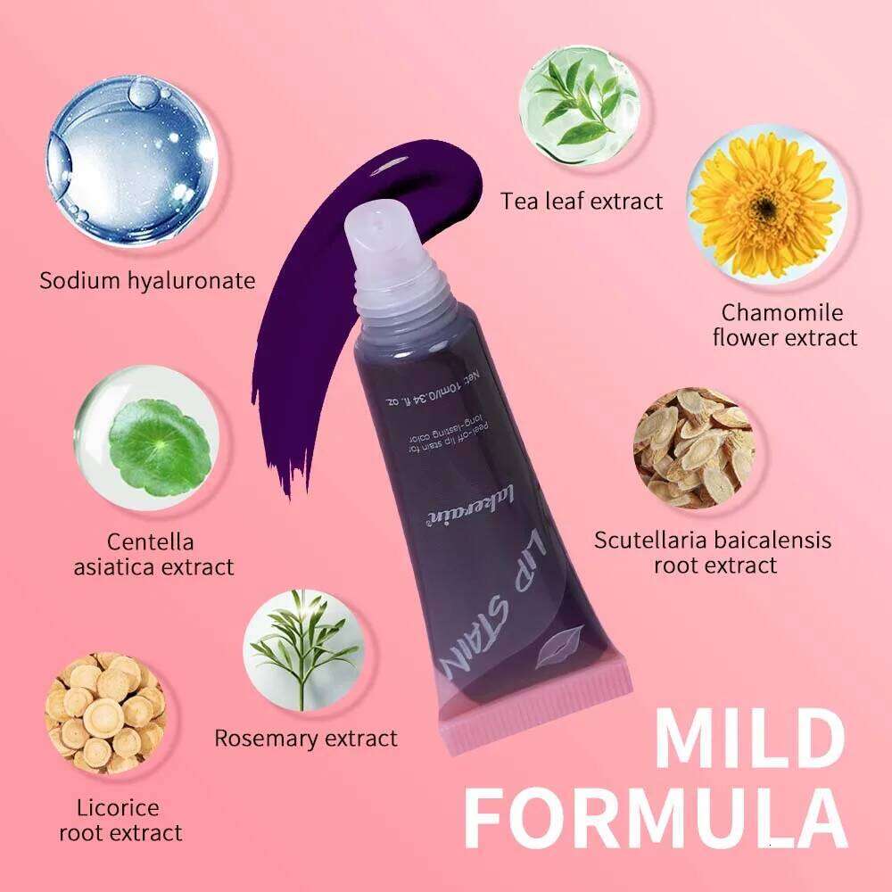 Magic Tear-Off Stain Matte Tattoo Dyed Tint Peel-Off Liquid Lipstick Waterproof Lasting No Fading Lip Gloss Cosmetics Z260310