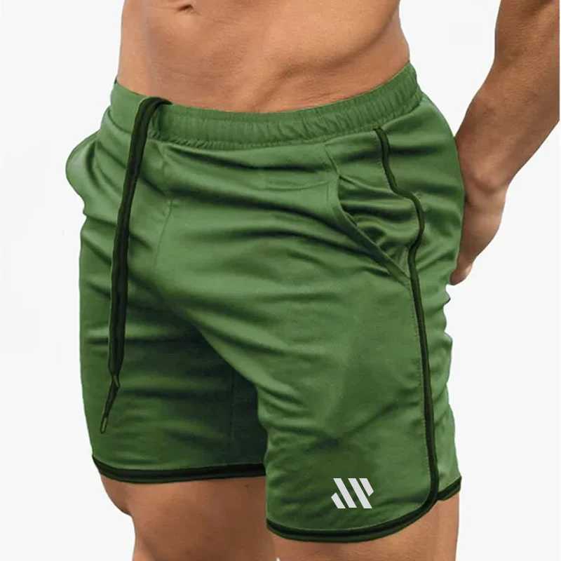 Breathable Sports Shorts Running Fitness Quick Drying Pants Slim-fit Training Quarter Pants New Summer Casual Beach Shorts N260310
