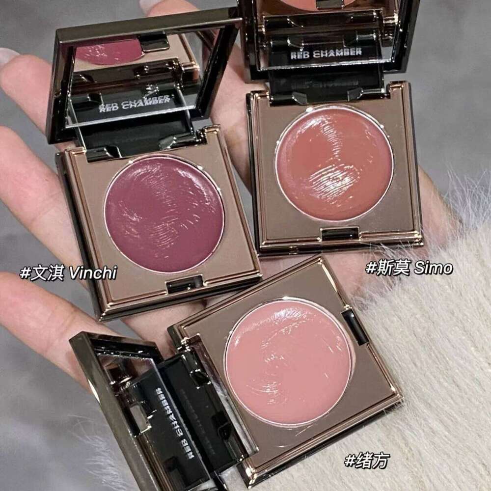 Red Chamber Multi-purpose Cream Blush Eyeshadow Lipstick RC Brush Paste Chu Mei Le Kui Eye Shadow Powder Clay Lip Glaze Z260310
